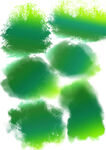 彩色墨点