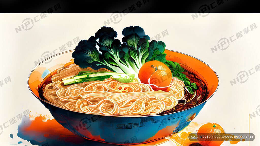 颜色鲜艳 大面积橙色 有食欲