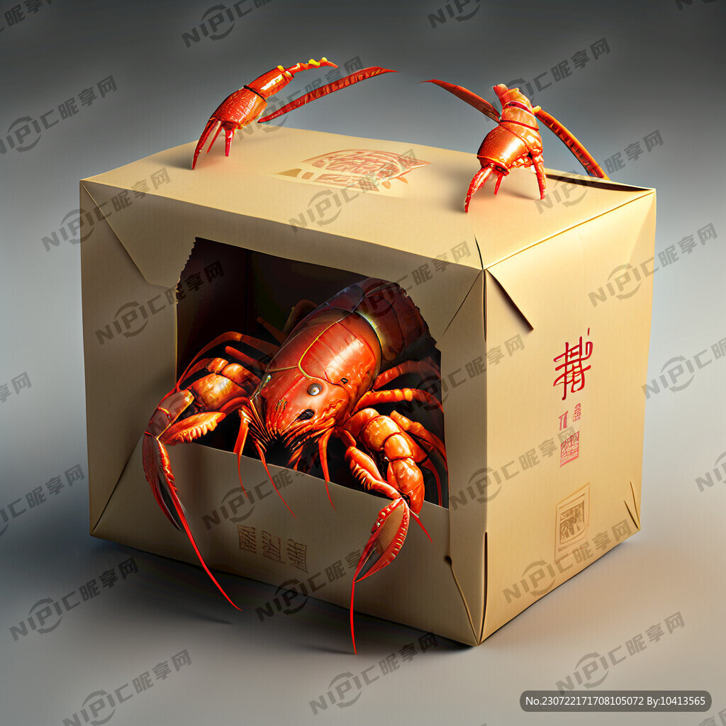 龙虾 包装盒