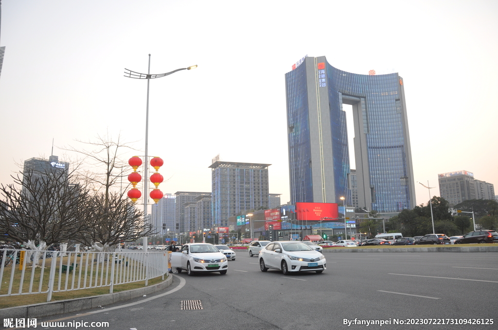 东莞城市印象城市下班时段