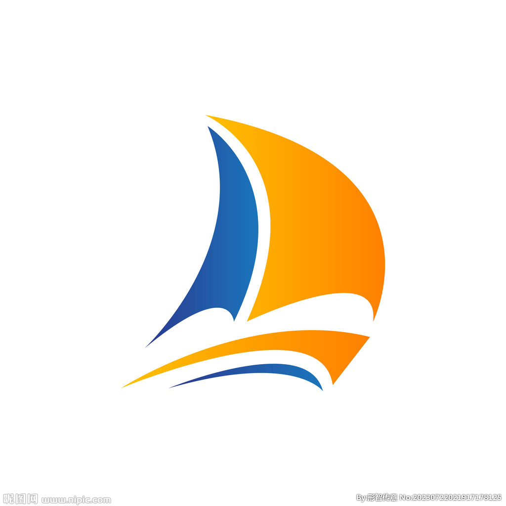 帆船logo图形创意