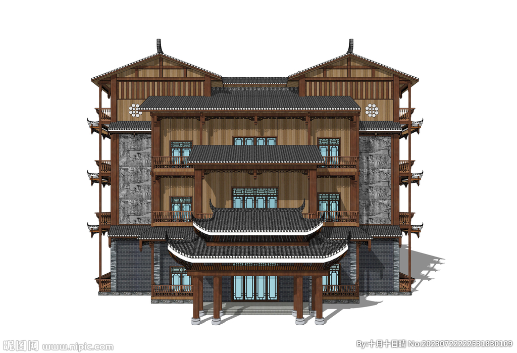 苗族风情建筑