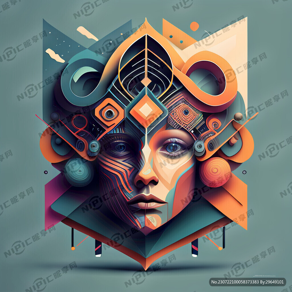 几何图形 智能化 设计感