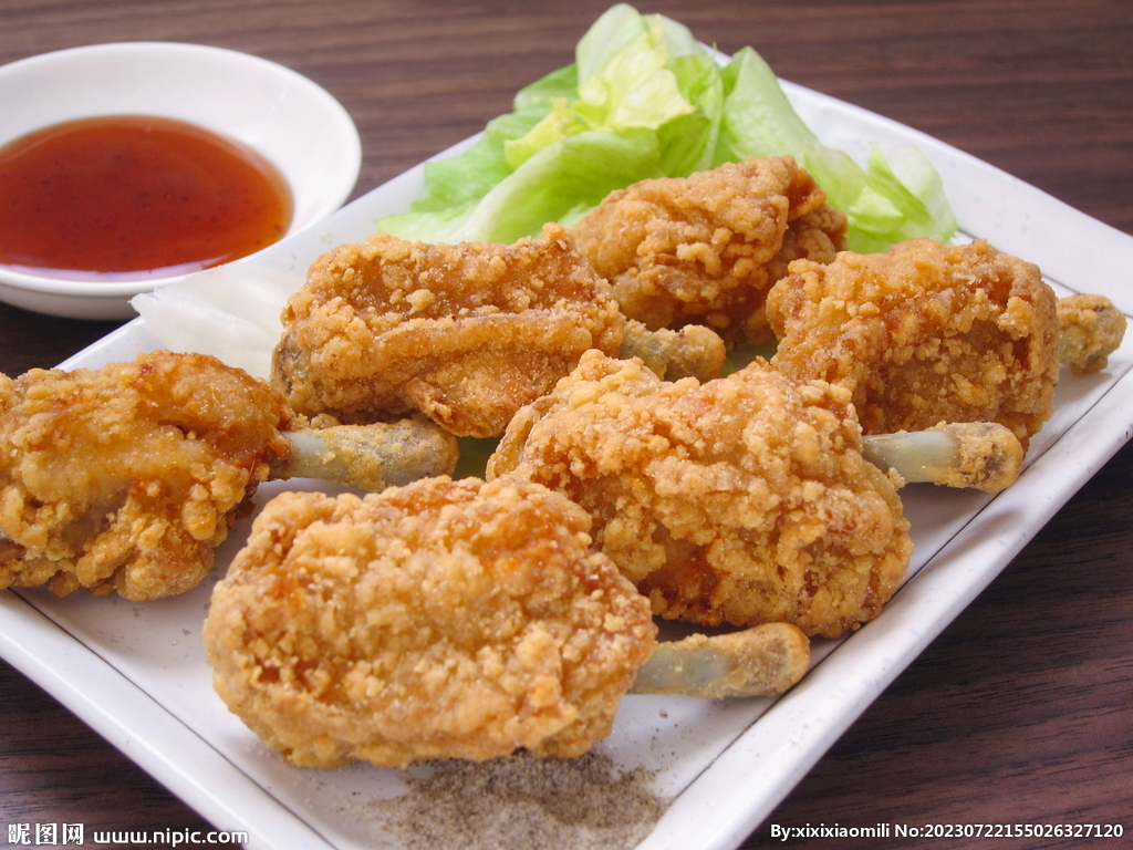 油炸鸡块