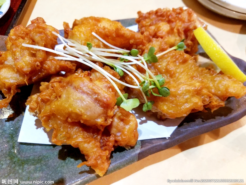 油炸鸡块