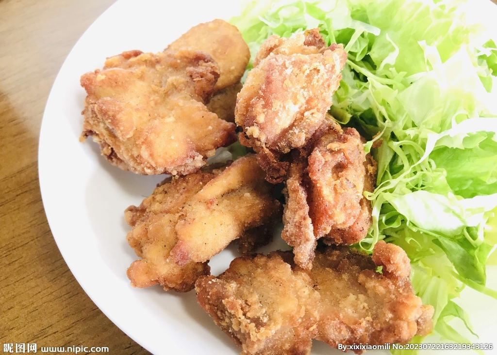 油炸鸡块