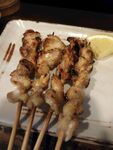鸡肉串美食
