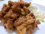 炸鸡块美食
