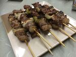 鸡肉串美食