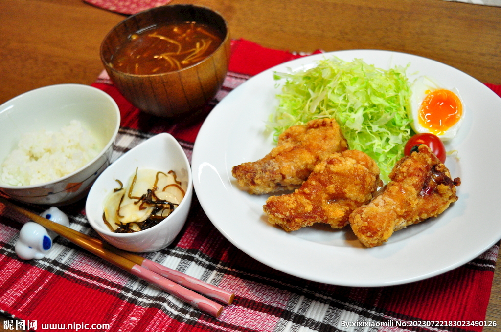 鸡腿鸡肉美食