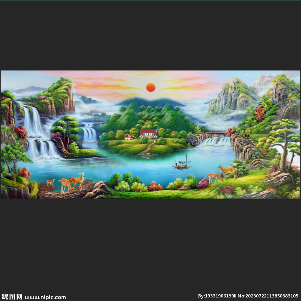 山水画