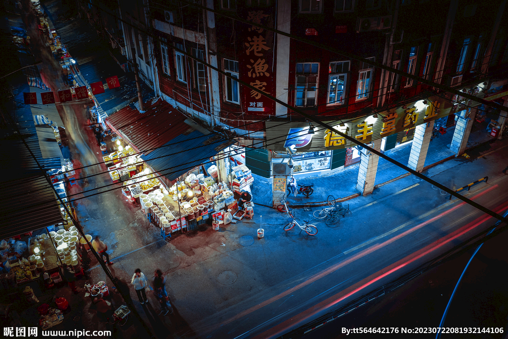 厦门曾厝垵夜晚美景