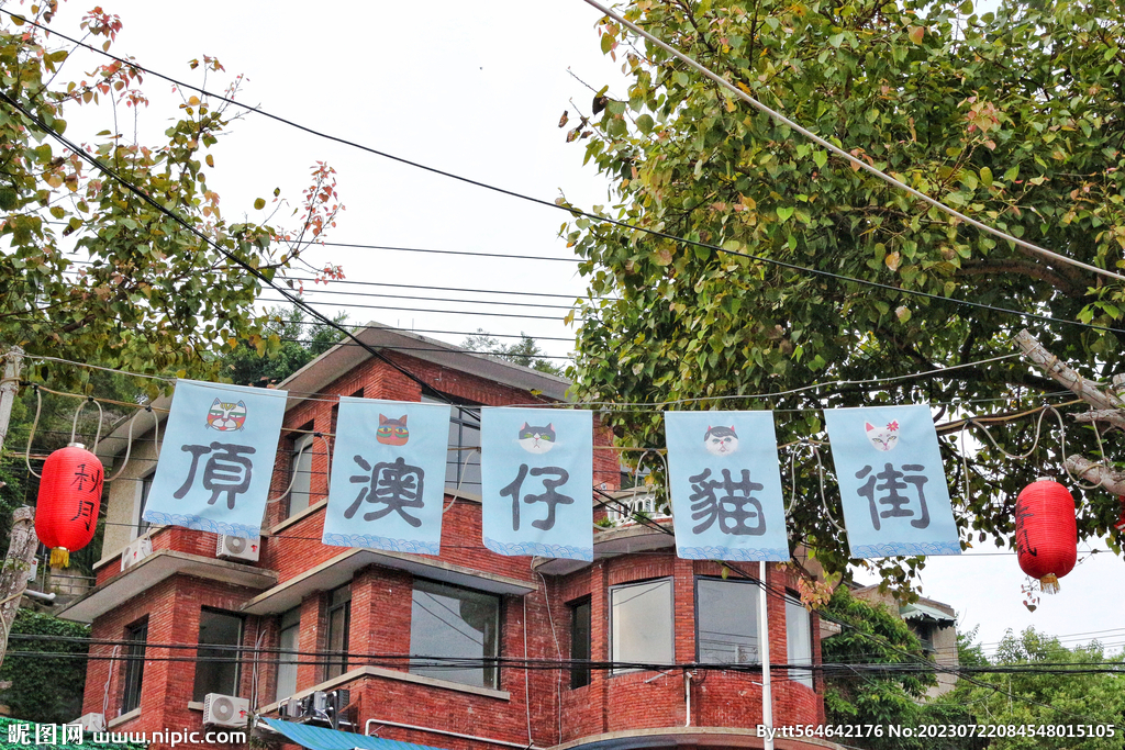 厦门顶澳仔猫街街口风景