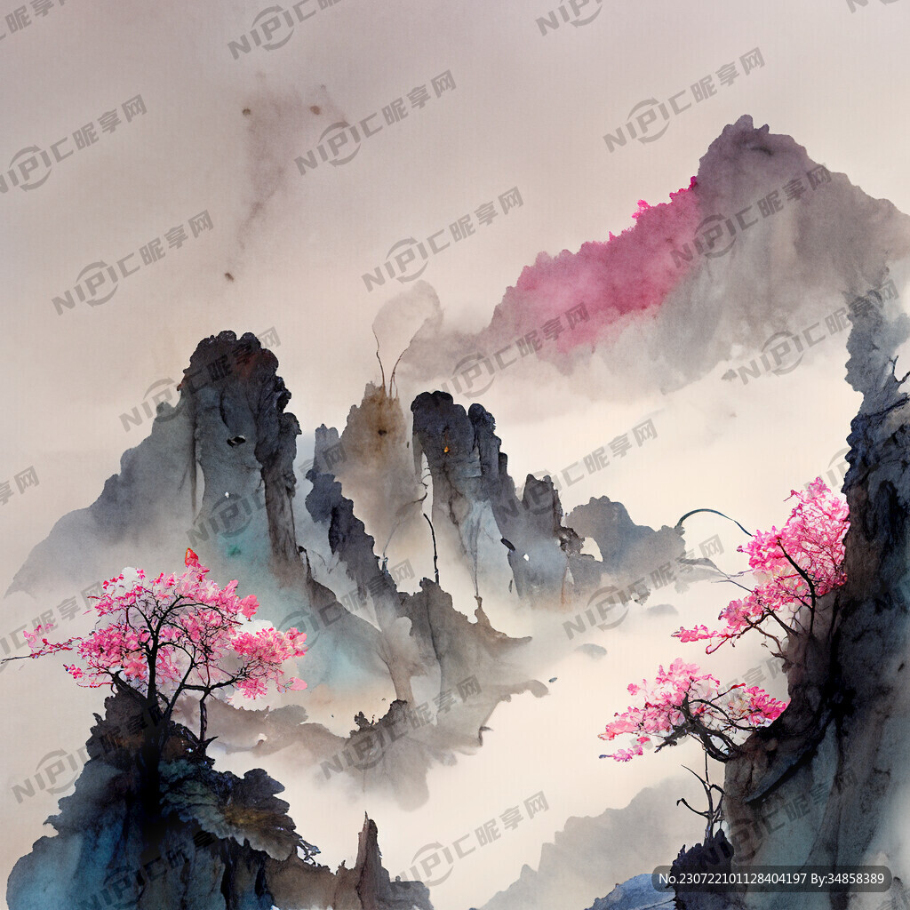 游戏梦幻唯美新中式风景 超高清