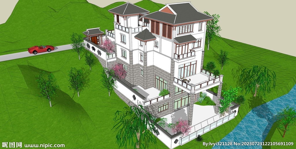 清远住宅模型