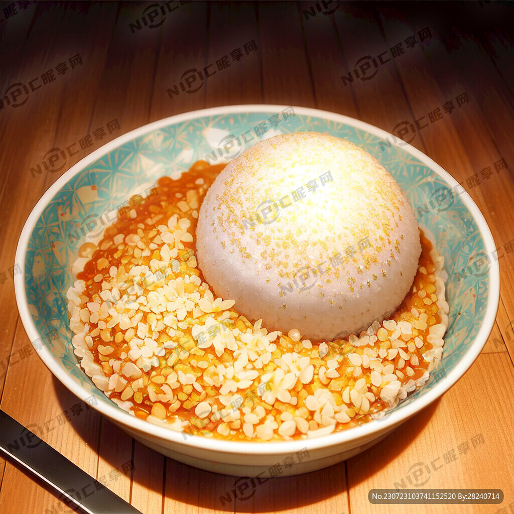 一颗大米 带壳 皮克斯动画风格