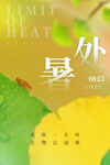 处暑海报