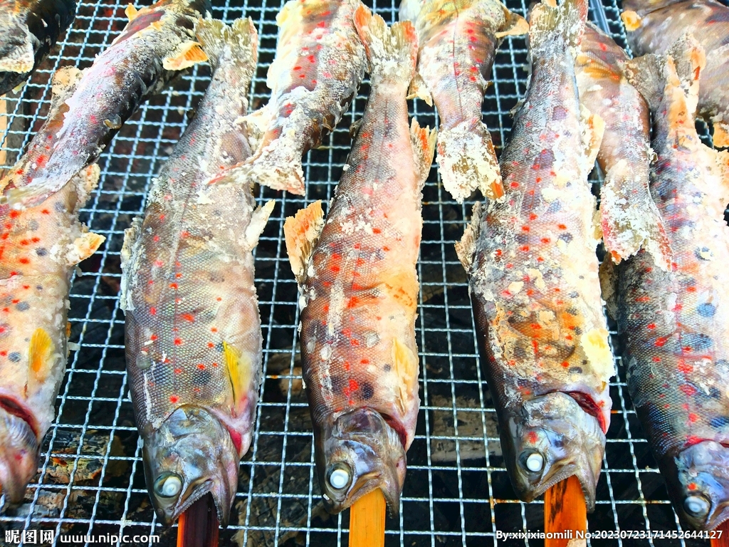 烤鱼美食