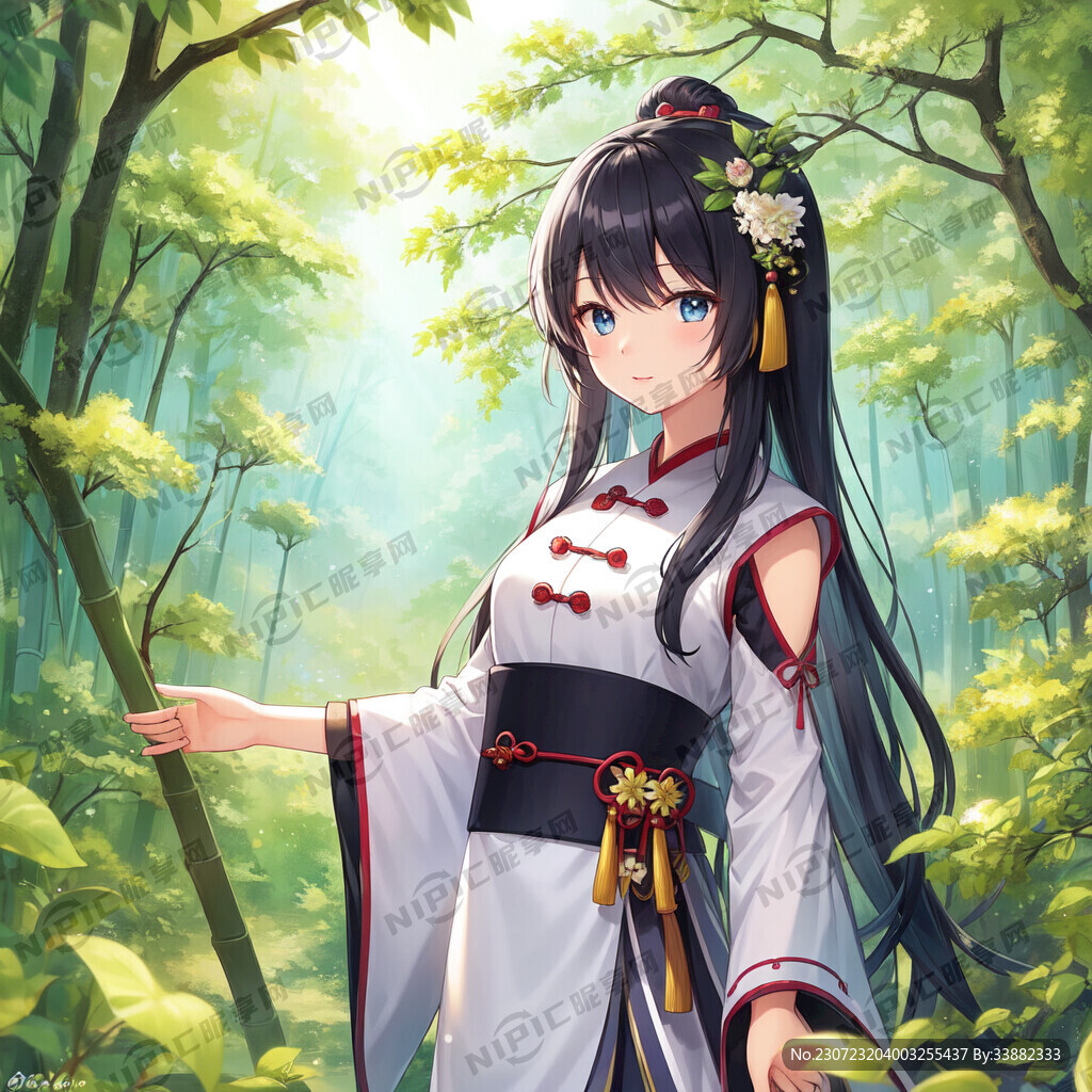 歌姬唱歌 唐朝 竹林 唐朝