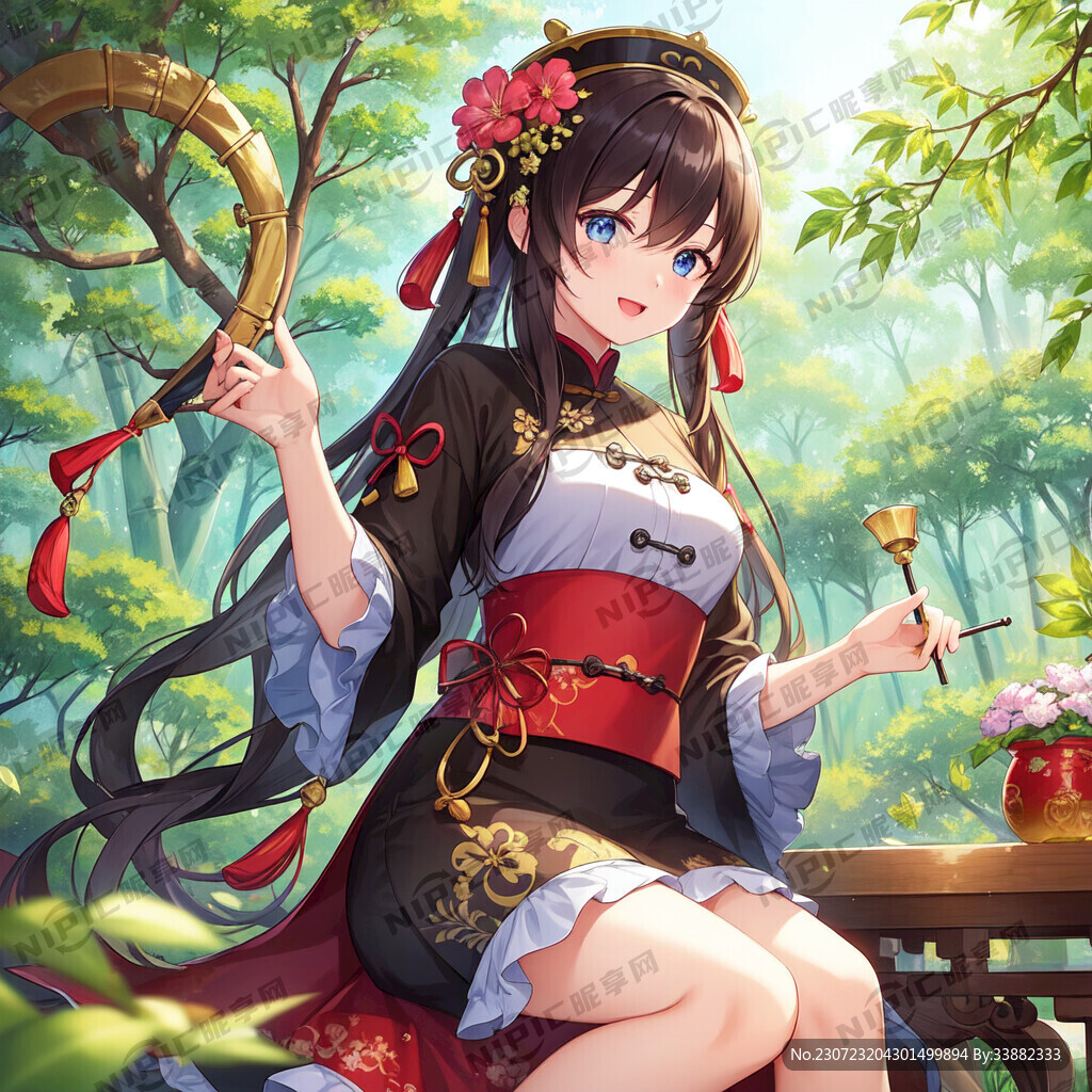 快乐唱歌 汉朝 竹林