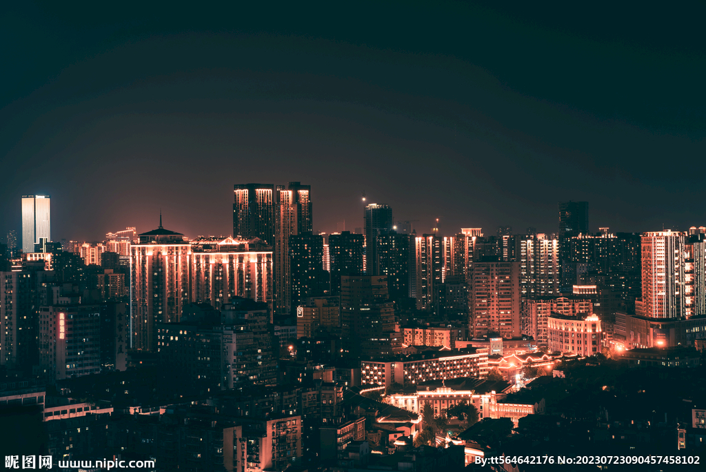 汉口夜景风光