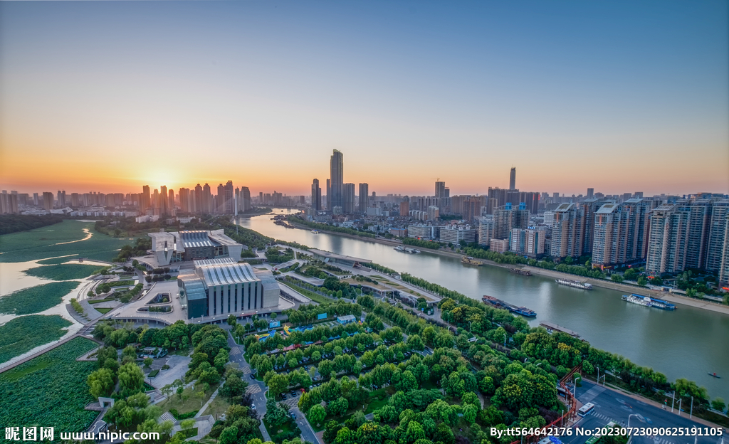 武汉城市风景琴台剧院