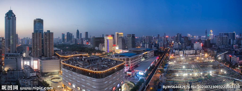 武汉国际广场全景