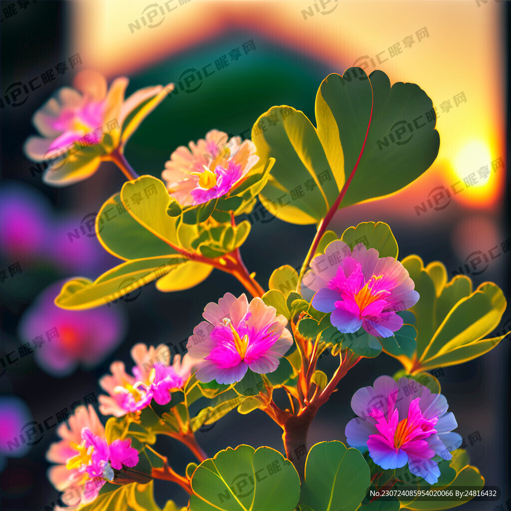 矮太阳又叫花大花马齿苋 叶绿