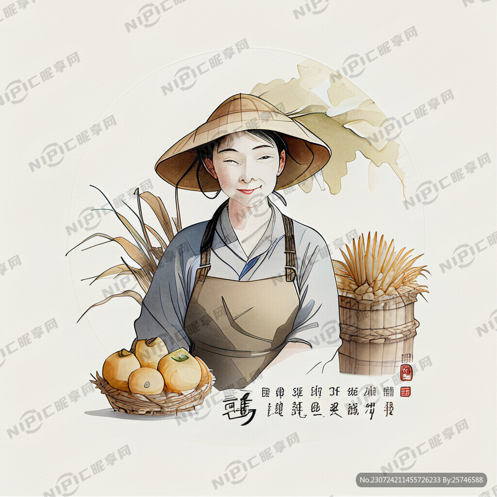 农特产品类商标 简约 大气