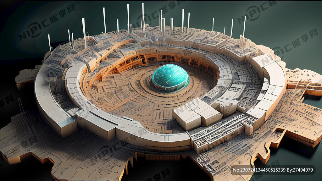 城市大脑数字科技未来建筑互联网