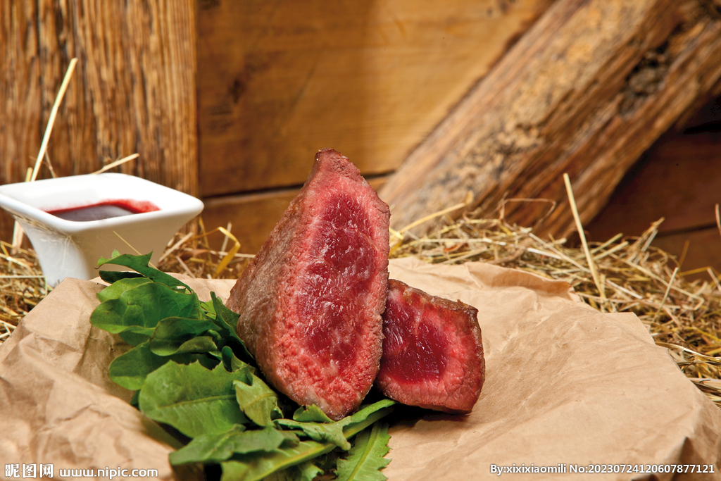 牛肉切片美食