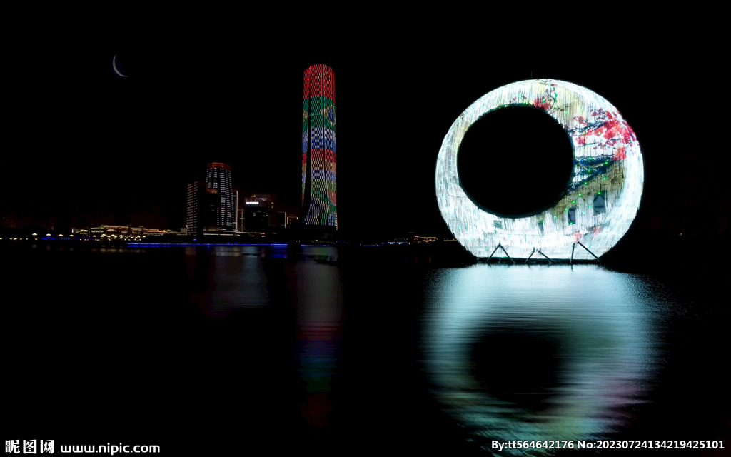 厦门园博园夜景