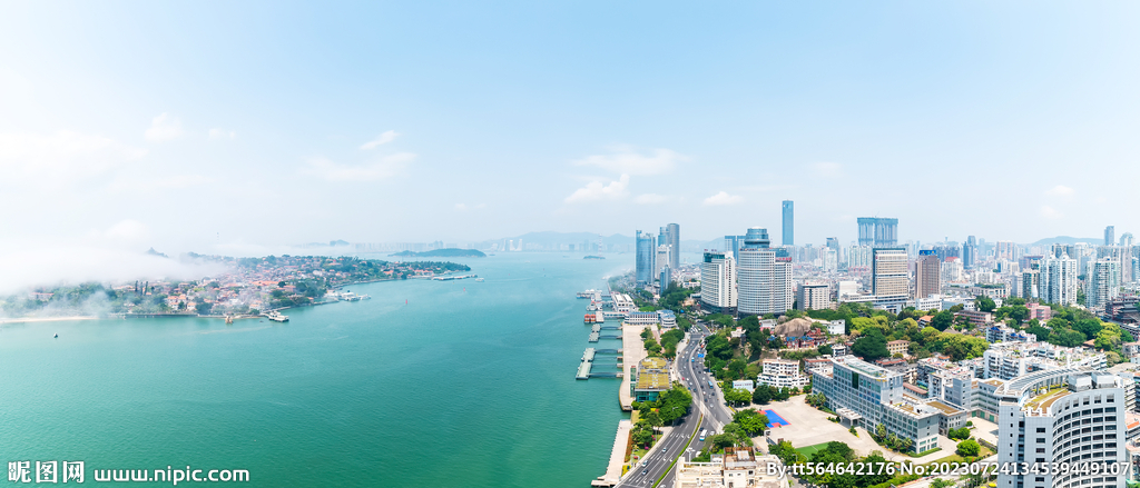 厦门两岸风景