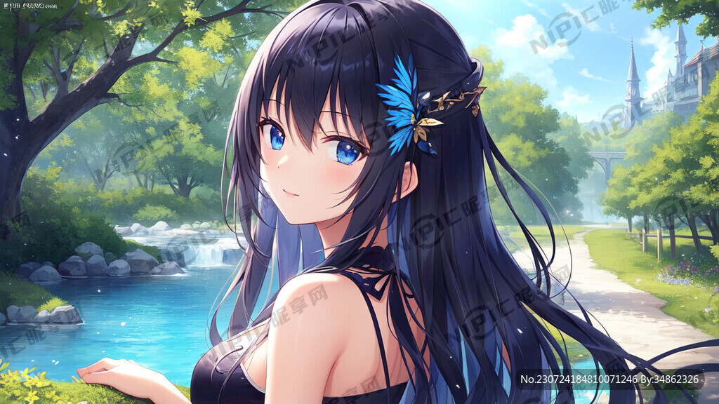 二次元美女
