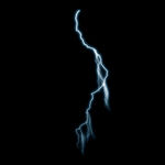 线状惊雷闪电