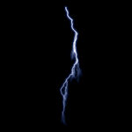 线状惊雷闪电