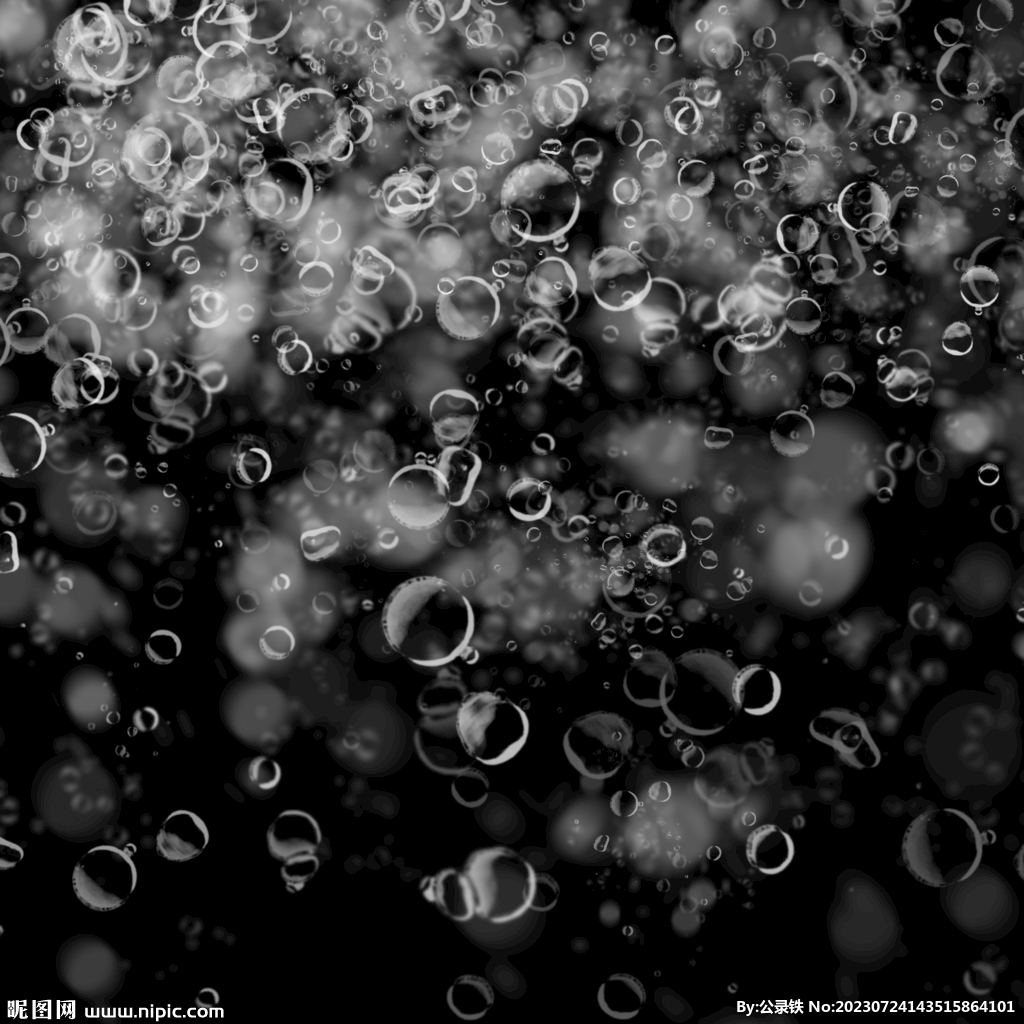 下雨水珠水滴水泡