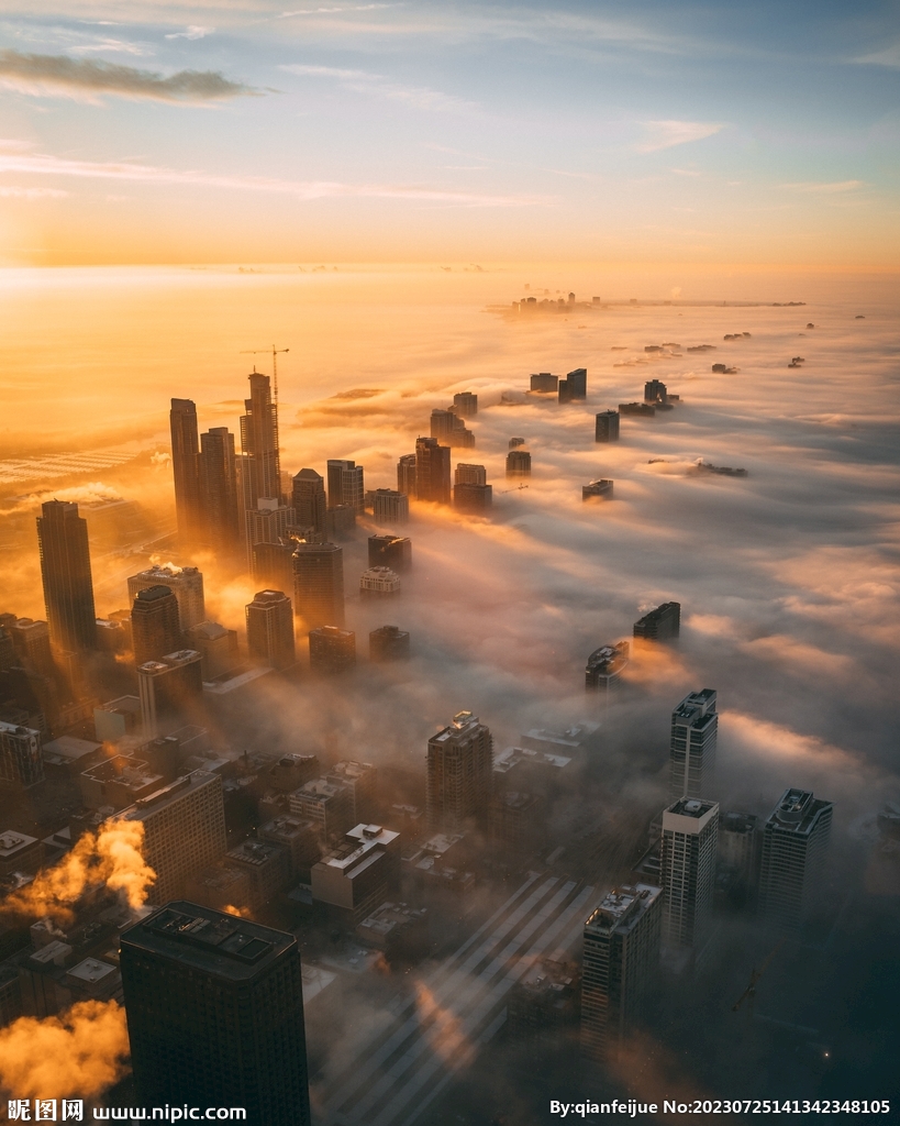 高楼大厦背景