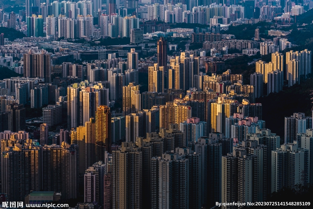 高楼大厦背景