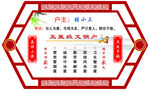 五星级文明户门牌