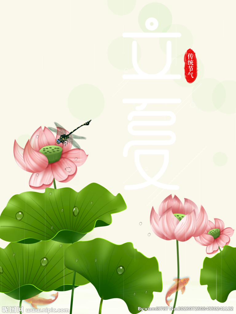 荷花背景