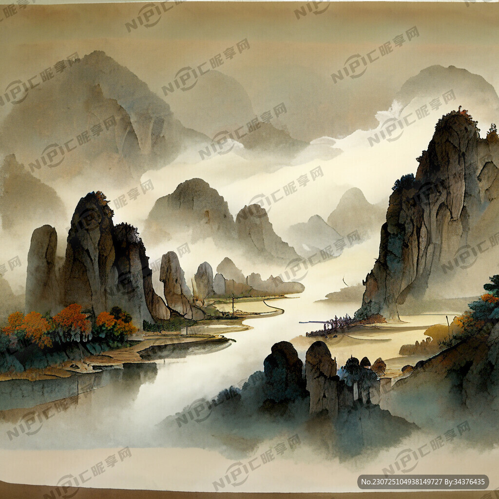 中国传统工笔画