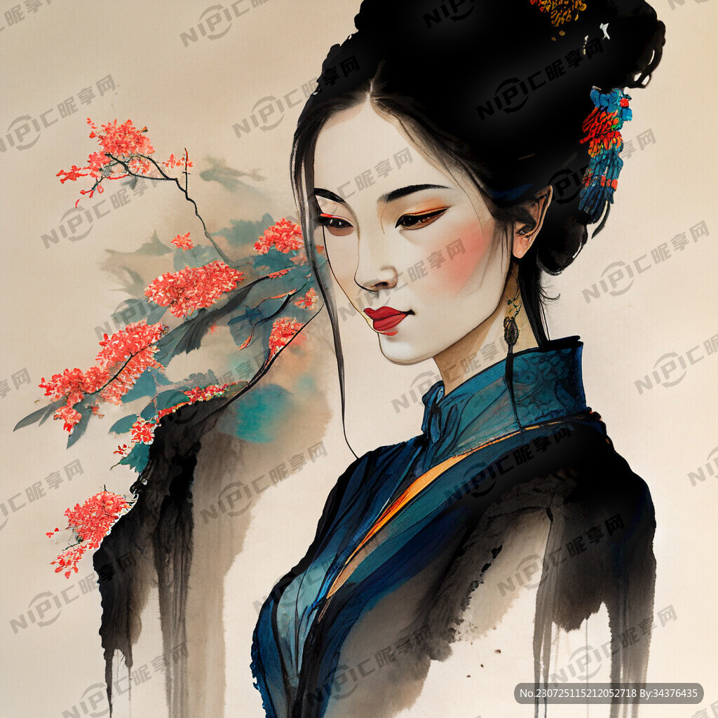 中式古典插画