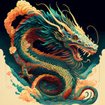 龙插画
