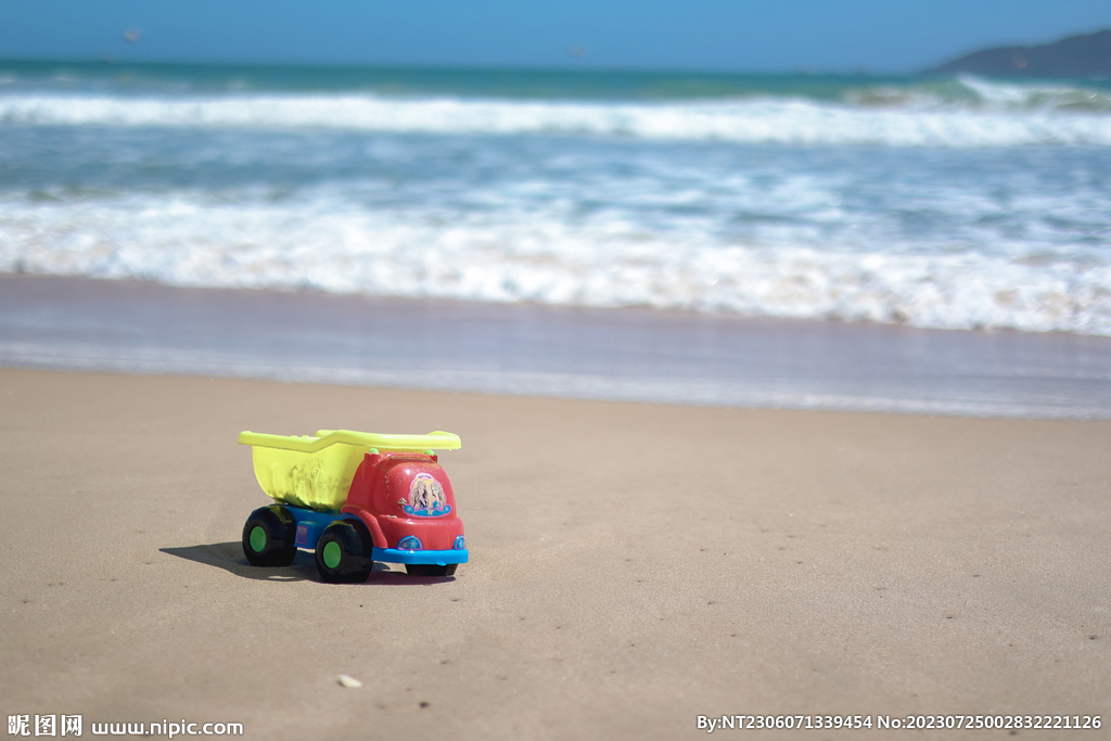 沙滩玩具车