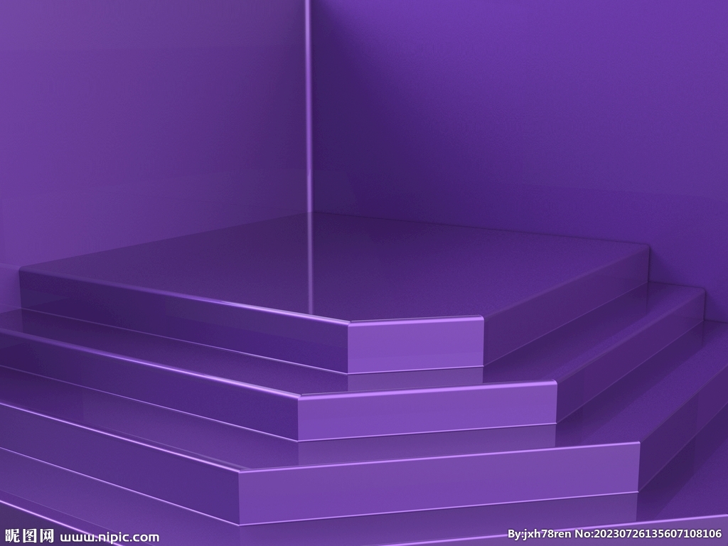 紫色3D背景
