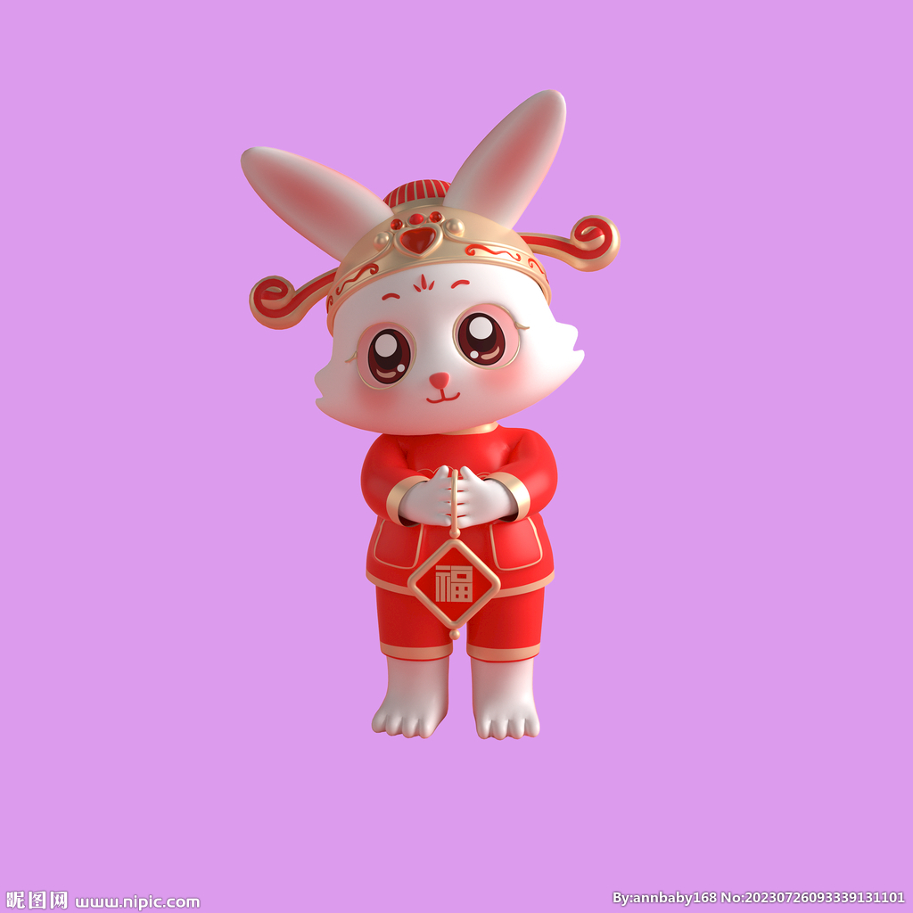 3D动画兔子 