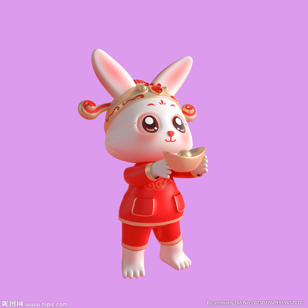 3D动画兔子