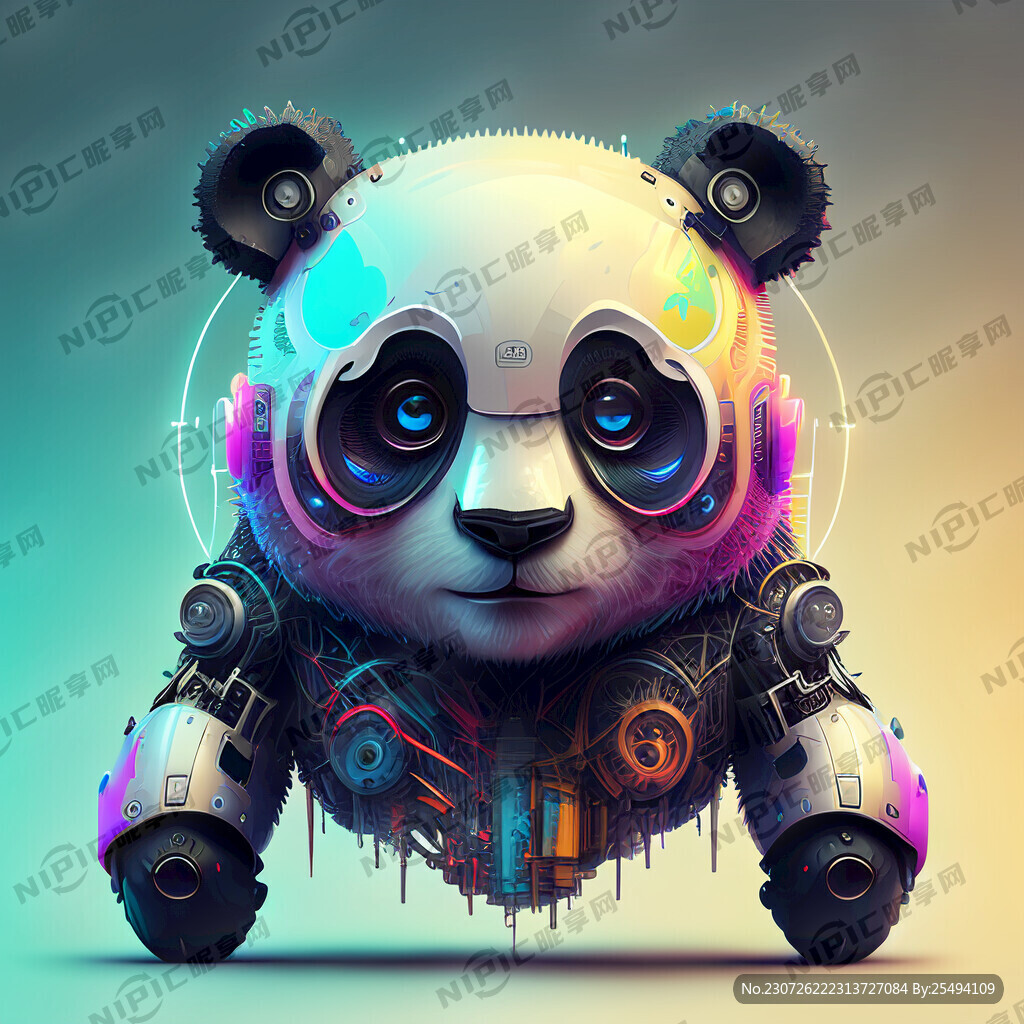 有创意的有科技感的有活力的机器