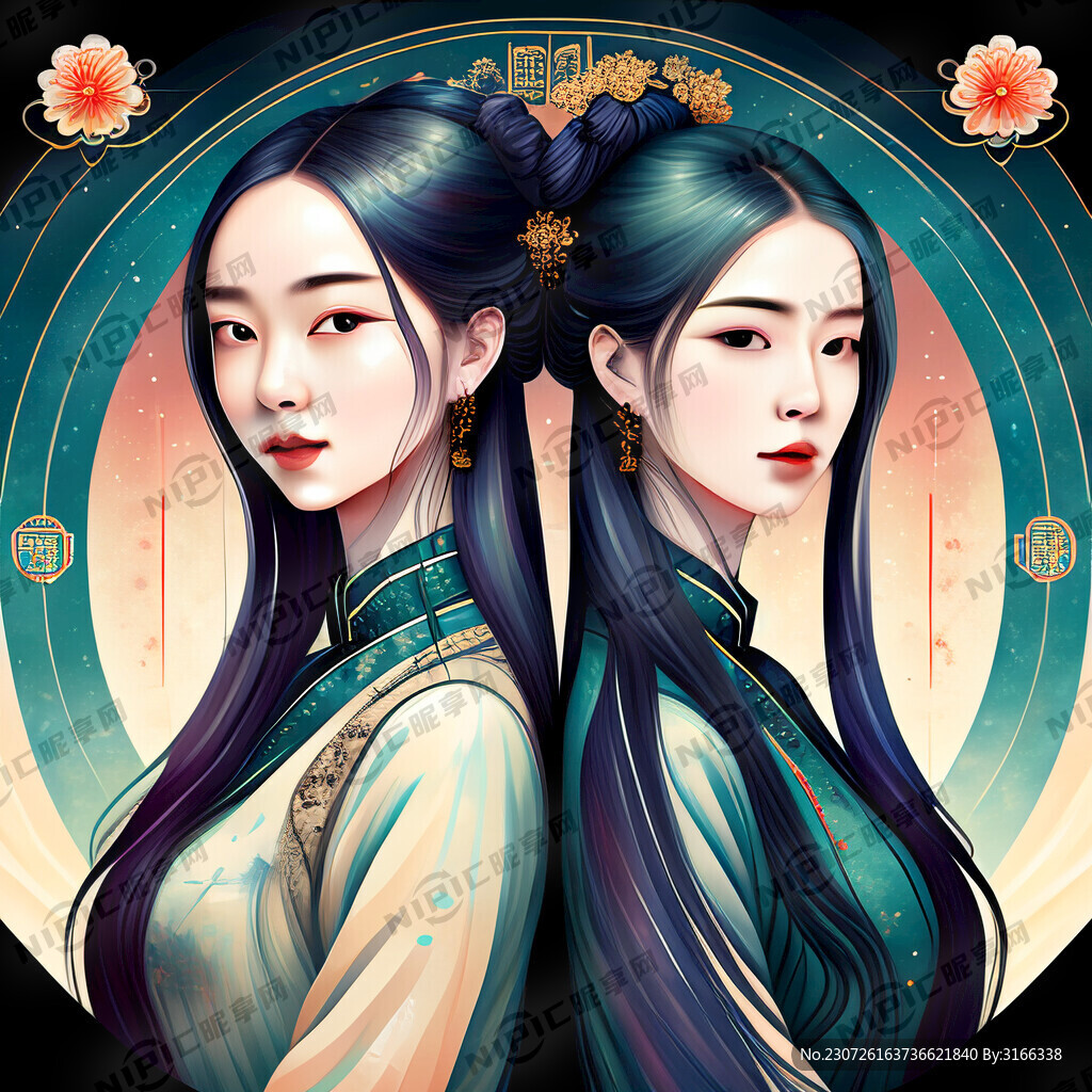 浪漫星空相依姐妹国漫长发